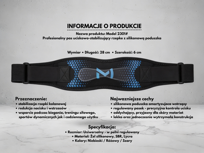 Opaska Kolanowa z Żelową Poduszką